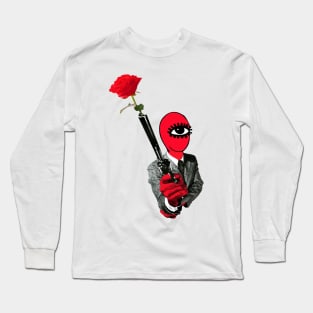 Cyclops Rose Shooter Long Sleeve T-Shirt